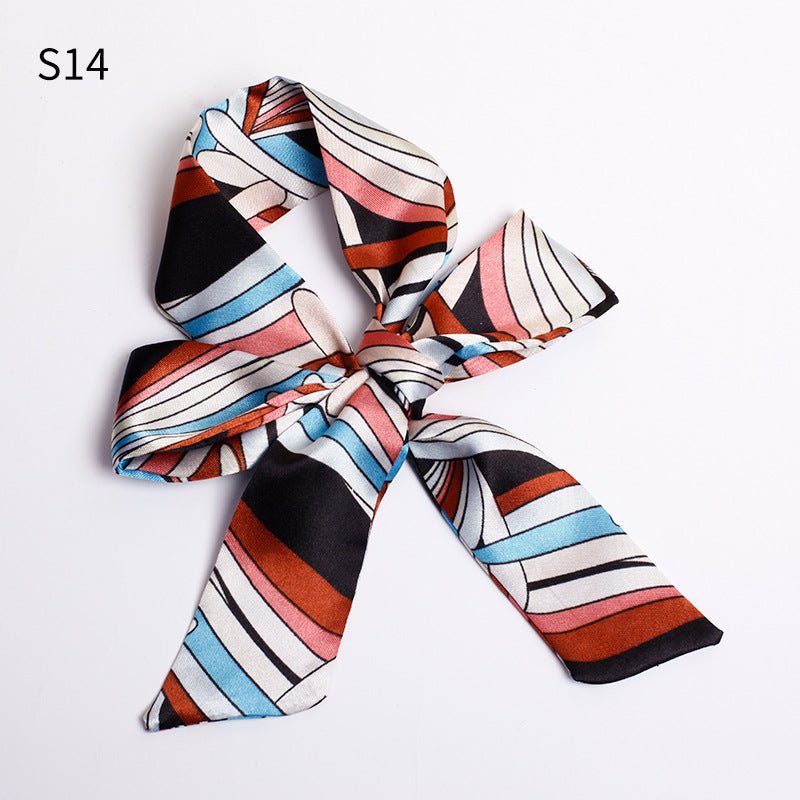 Skinny Scarf Ribbon for Bag Handles and Hair - Babylon Leather - Babylon LeatherBabylon LeatherPP28-S14