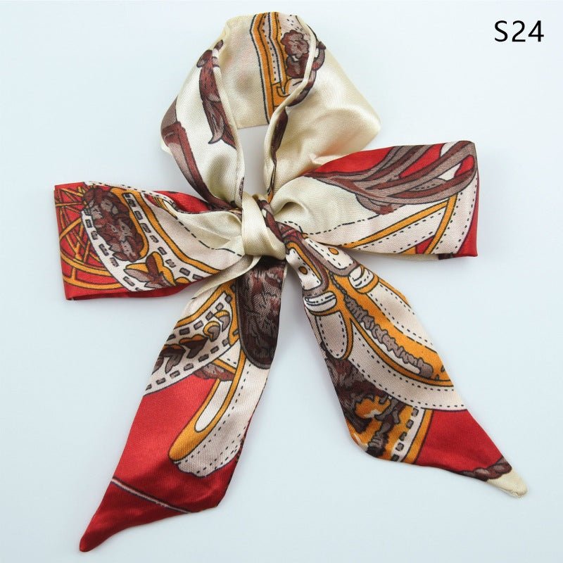 Skinny Scarf Ribbon for Bag Handles and Hair - Babylon Leather - Babylon LeatherBabylon LeatherPP28-S24