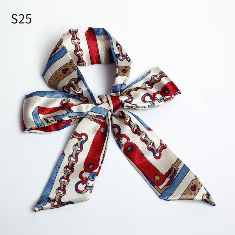 Skinny Scarf Ribbon for Bag Handles and Hair - Babylon Leather - Babylon LeatherBabylon LeatherPP28-S25