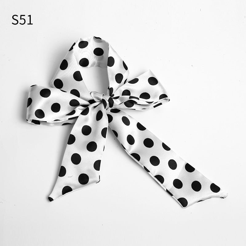 Skinny Scarf Ribbon for Bag Handles and Hair - Babylon Leather - Babylon LeatherBabylon LeatherPP28-S51