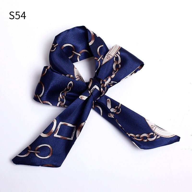 Skinny Scarf Ribbon for Bag Handles and Hair - Babylon Leather - Babylon LeatherBabylon LeatherPP28-S54