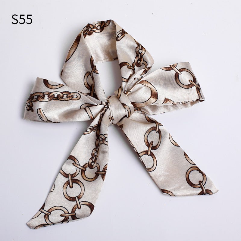 Skinny Scarf Ribbon for Bag Handles and Hair - Babylon Leather - Babylon LeatherBabylon LeatherPP28-S55