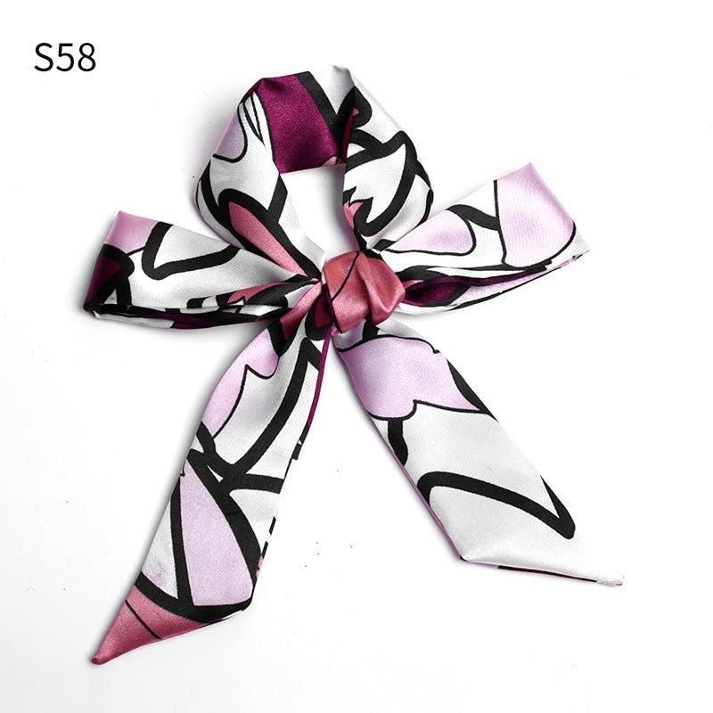 Skinny Scarf Ribbon for Bag Handles and Hair - Babylon Leather - Babylon LeatherBabylon LeatherPP28-S58