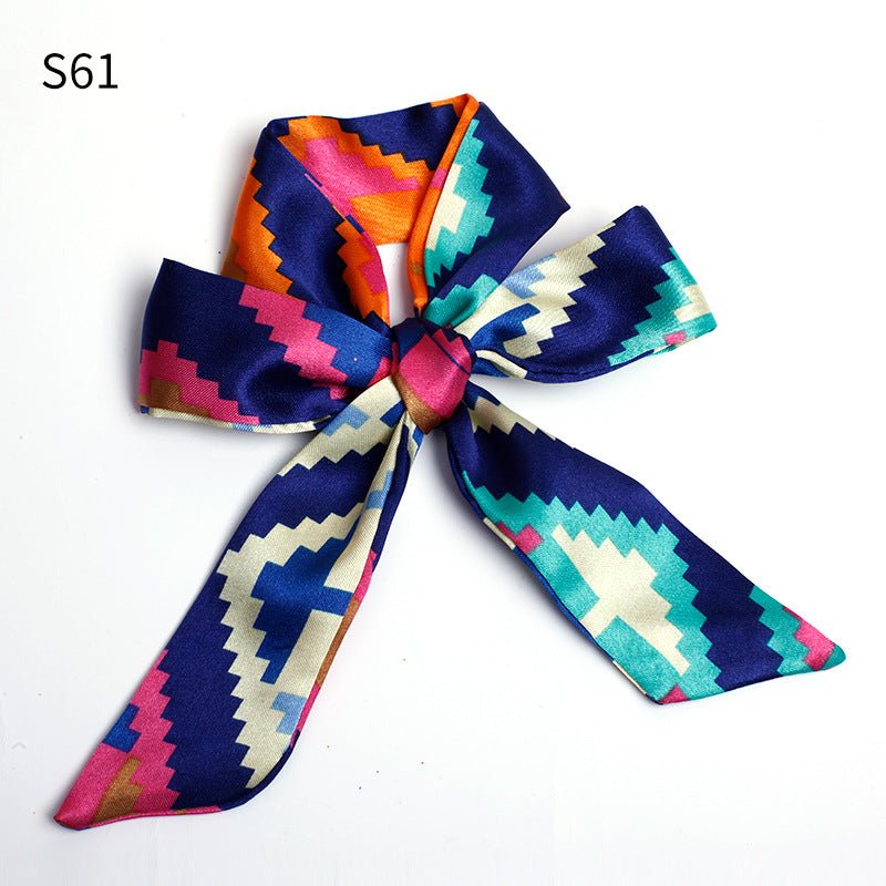 Skinny Scarf Ribbon for Bag Handles and Hair - Babylon Leather - Babylon LeatherBabylon LeatherPP28-S61