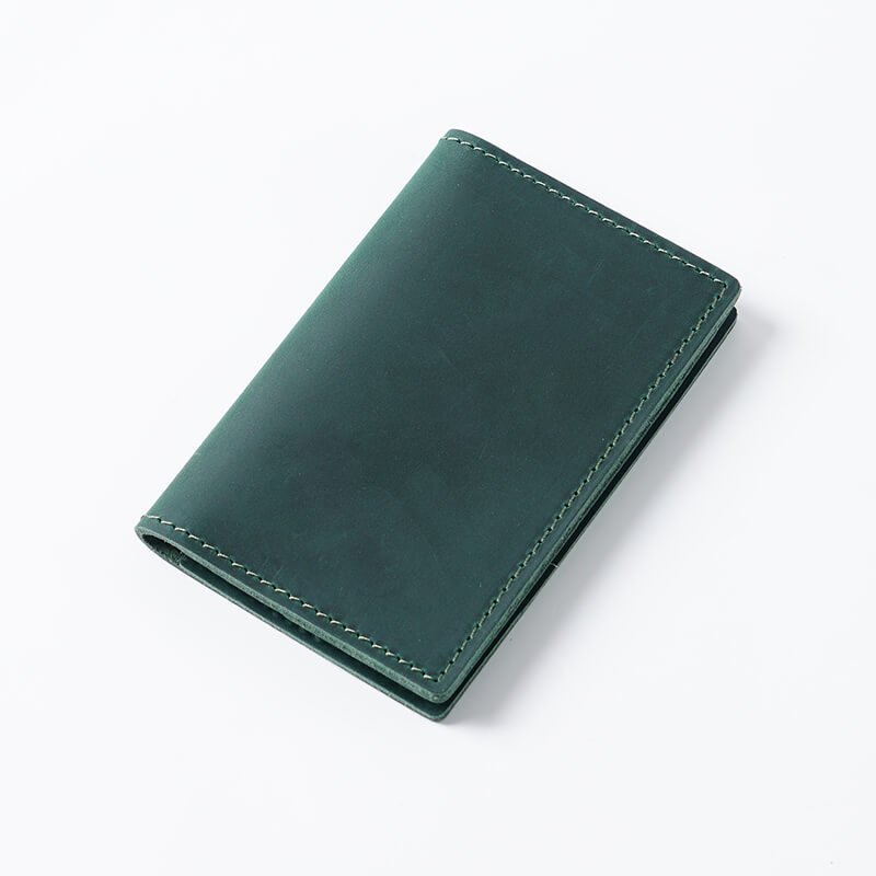 Slim Card Case Bank Card Holder – Babylon Leather - Babylon LeatherBabylon LeatherAN60-Dark Green