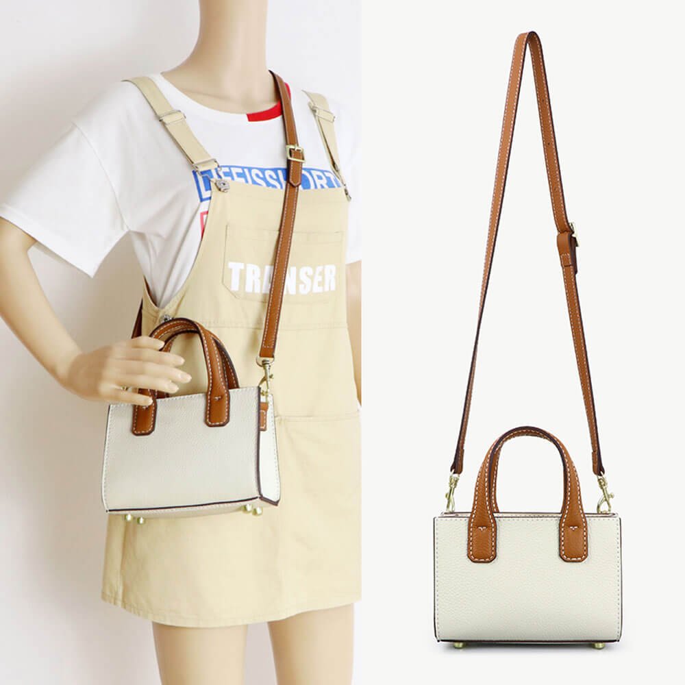 Small Crossbody Leather Bag DIY Kit – Babylon Leather - Babylon LeatherBabylon LeatherSY73 - White - Thread Color