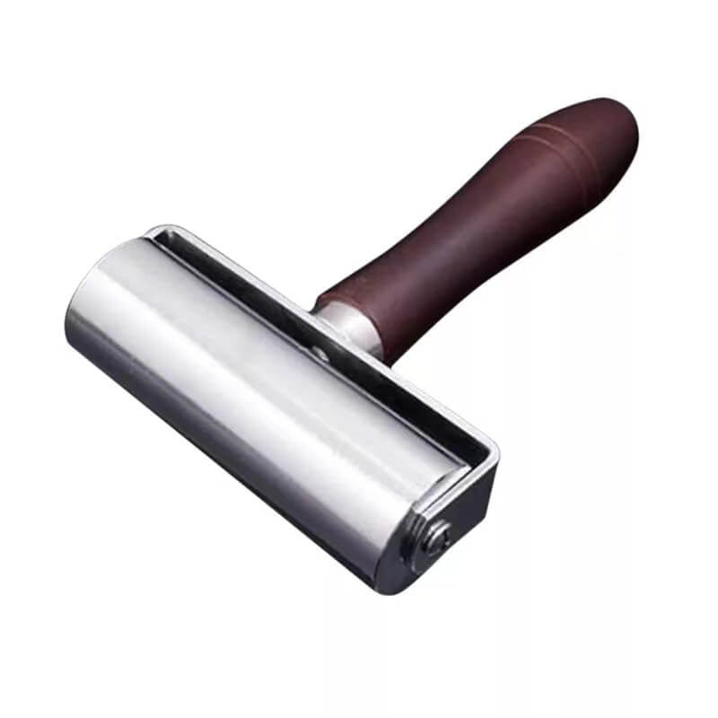 Solid Leather Edge Roller for Pressing and Bonding - Babylon LeatherBabylon LeatherXH90-Rosewood-Large