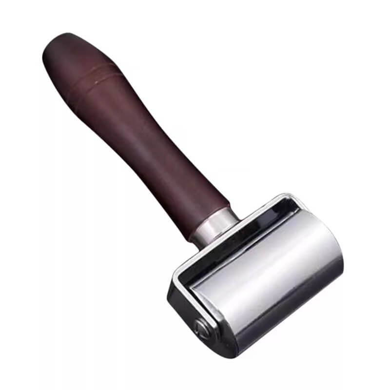 Solid Leather Edge Roller for Pressing and Bonding - Babylon LeatherBabylon LeatherXH90-Rosewood-Medium