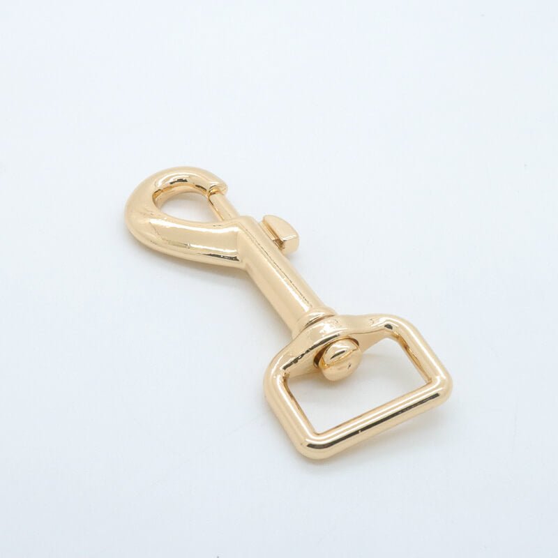 Square Eye Swivel Snap Hook - Babylon Leather - Babylon LeatherBabylon LeatherJY05-Gold-20mm