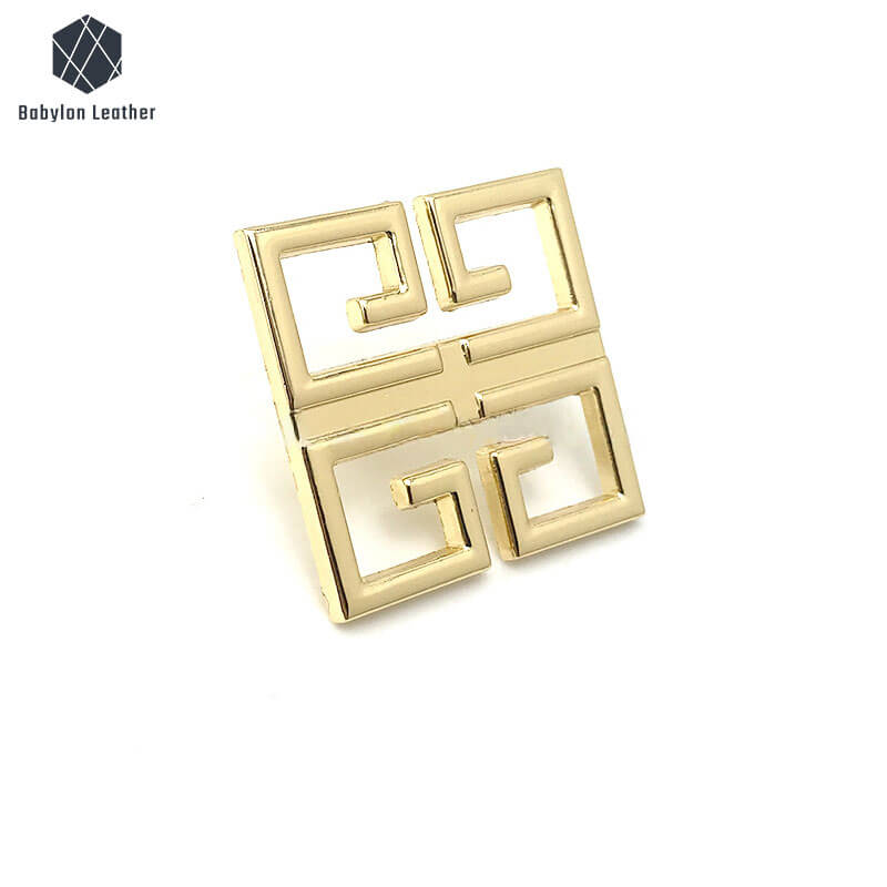 Square Maze Shape Creative Fashion Bag Label（1 PACK） - Babylon LeatherBabylon LeatherBL - 019
