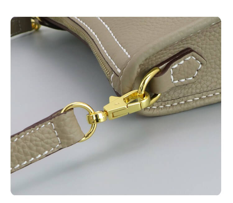 Swinger Bag Leather DIY Kit ¨C Babylon Leather - Babylon LeatherBabylon LeatherSY48 - Matching Color - Lychee Pattern Leather - Khaki