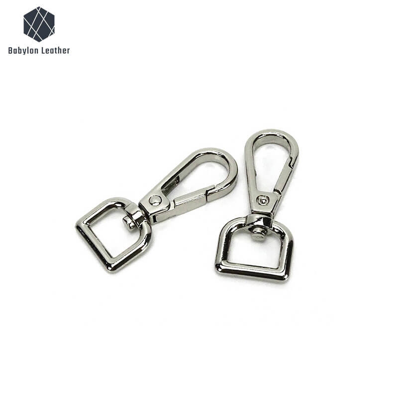 Swivel Bag Key Hook Lobster Snap Hook 13.3mm - 1/2"（2 PACK） - Babylon LeatherBabylon LeatherLSH - 042