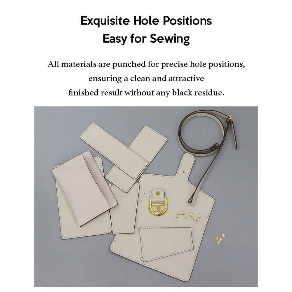 Tabby Crossbody Bag DIY Kit – Babylon Leather - Babylon LeatherBabylon LeatherSY98 - White - White