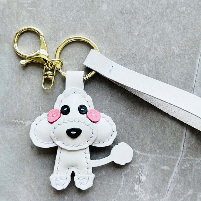 Teddy Dog Charm DIY Kit – Babylon Leather - Babylon LeatherBabylon LeatherSG24-Brown