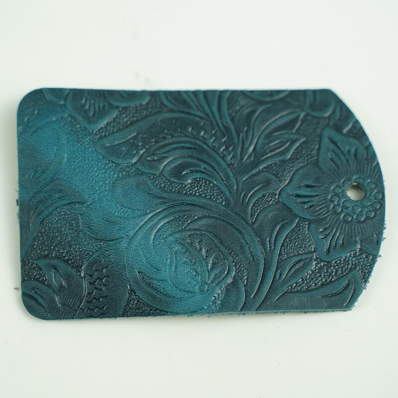 Top Grain Embossed Crazy Horse Leather – Babylon Leather - Babylon LeatherBabylon LeatherLT041-Blue-1.8-2.1mm-5 sq. ft.
