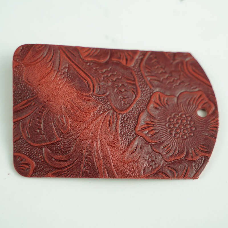Top Grain Embossed Crazy Horse Leather – Babylon Leather - Babylon LeatherBabylon LeatherLT041-Red-1.8-2.1mm-5 sq. ft.