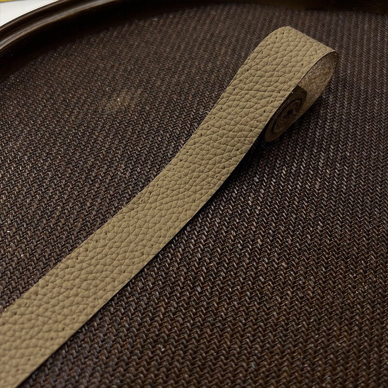 Top-Grain Leather Binding Strip for Edging and Repair – Babylon Leather - Babylon LeatherBabylon LeatherPP17-Gold Brown-2 × 30 cm