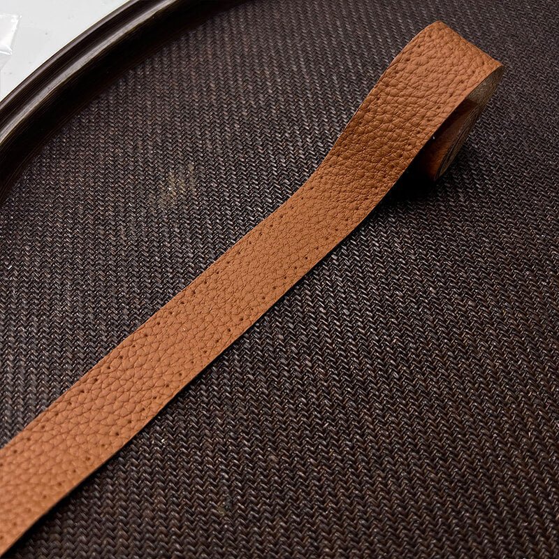 Top-Grain Leather Binding Strip for Edging and Repair – Babylon Leather - Babylon LeatherBabylon LeatherPP17-Gold Brown-2 × 40 cm