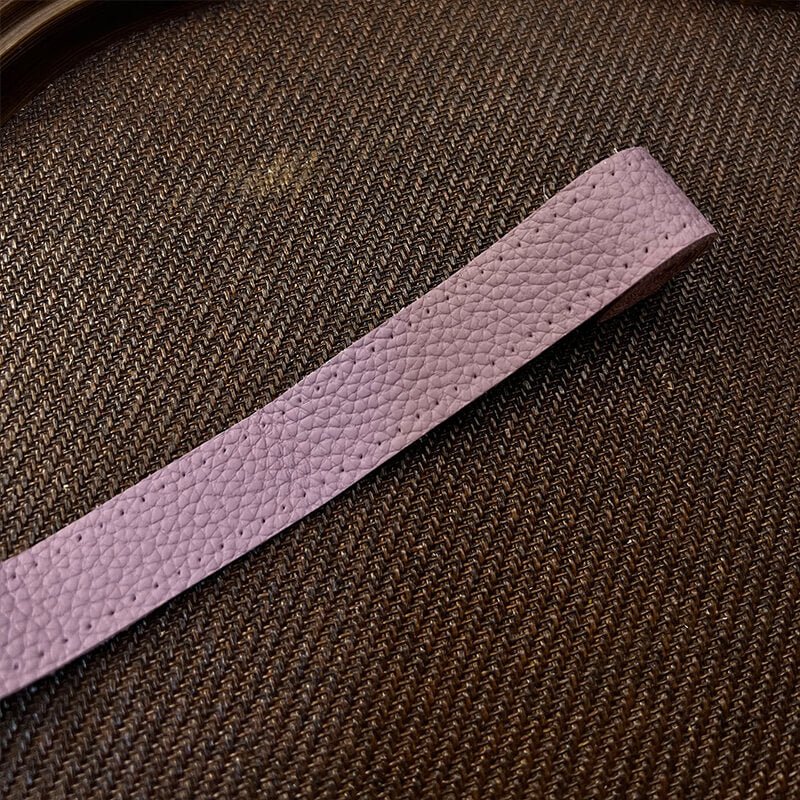 Top-Grain Leather Binding Strip for Edging and Repair – Babylon Leather - Babylon LeatherBabylon LeatherPP17-Lilac-2 × 40 cm