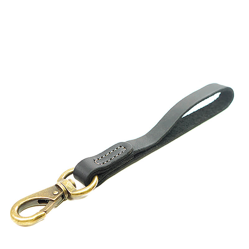 Top - Grain Leather Short Dog Leash for Medium and Large Dogs – Babylon Leather - Babylon LeatherBabylon LeatherLP07-Black