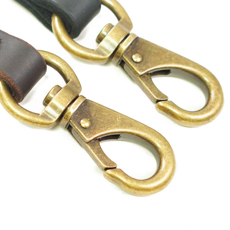 Top - Grain Leather Short Dog Leash for Medium and Large Dogs – Babylon Leather - Babylon LeatherBabylon LeatherLP07-Black