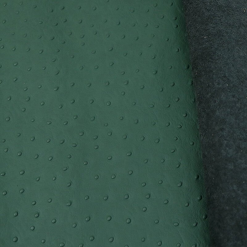 Top Grain Ostrich Embossed Leather – Babylon Leather - Babylon LeatherBabylon LeatherLT021-Green-1.0-1.2mm-5 sq. ft.