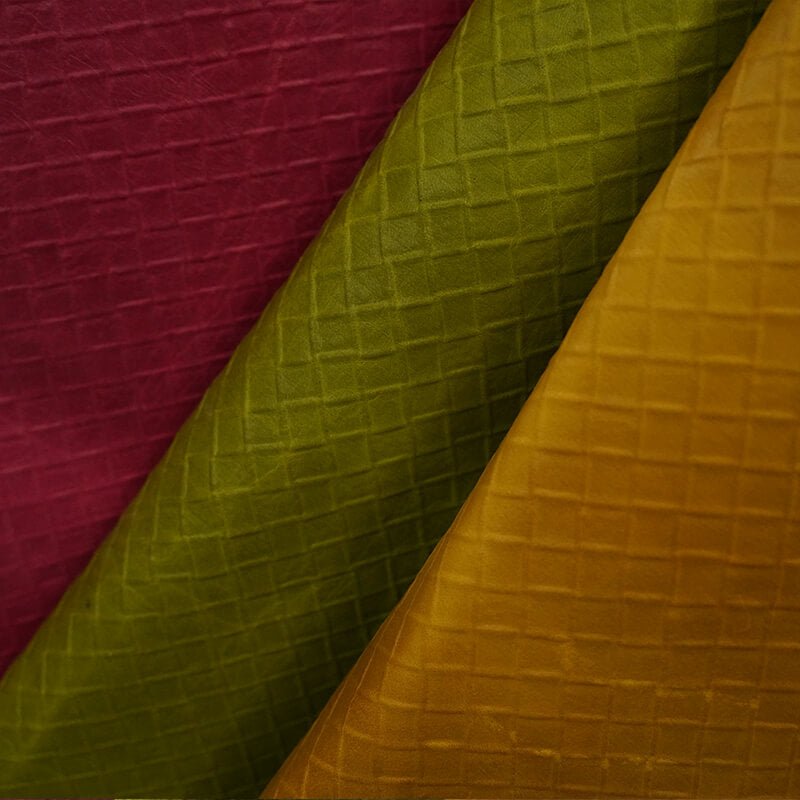 Top Grain Woven Embossed Leather – Babylon Leather - Babylon LeatherBabylon LeatherLT036-Dark Camel-0.9-1.1mm-5 sq. ft.