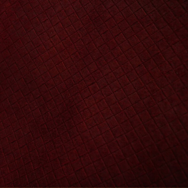 Top Grain Woven Embossed Leather – Babylon Leather - Babylon LeatherBabylon LeatherLT036-Dark Oxblood-0.9-1.1mm-5 sq. ft.
