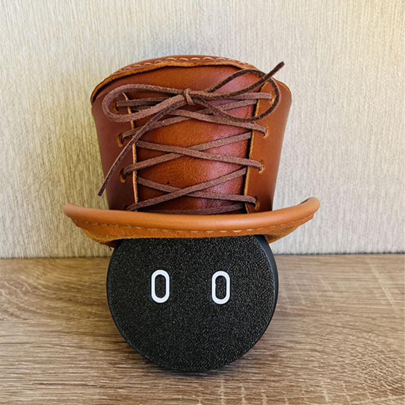 Top Hat - Shaped Ornament DIY Kit – Babylon Leather - Babylon LeatherBabylon LeatherSG27-Brown