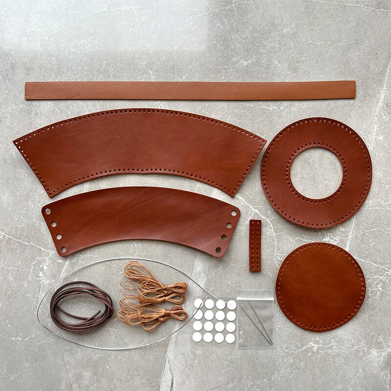 Top Hat - Shaped Ornament DIY Kit – Babylon Leather - Babylon LeatherBabylon LeatherSG27-Brown