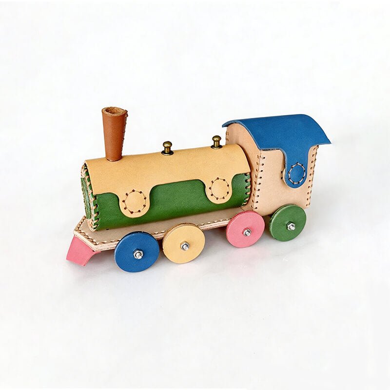 Train - Shaped Jewelry Storage Box DIY Kit – Babylon Leather - Babylon LeatherBabylon LeatherSG10-Blue