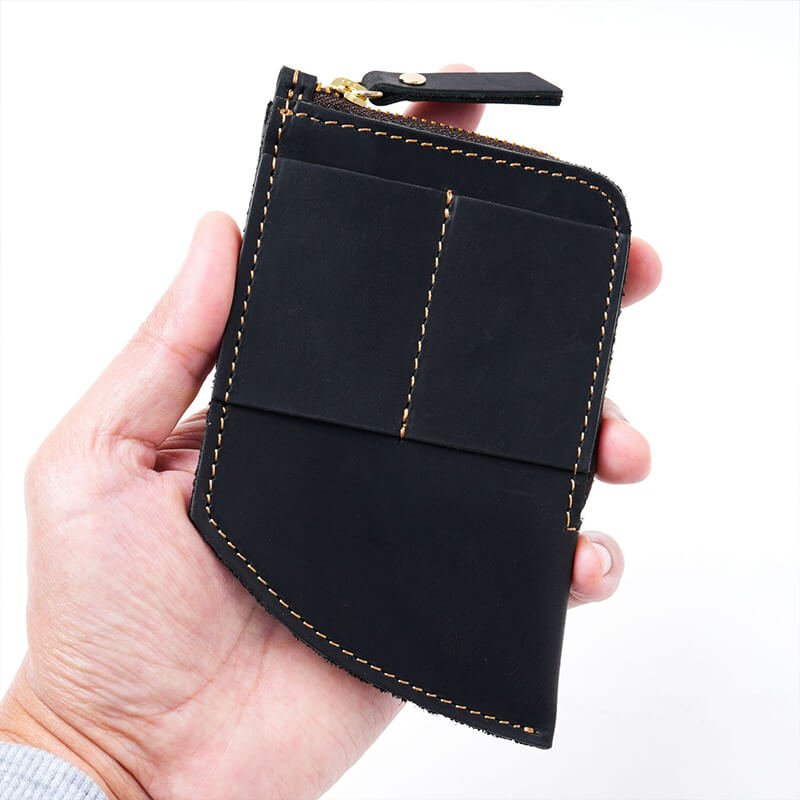 Ultra-Thin Curved Pocket Wallet – Babylon Leather - Babylon LeatherBabylon LeatherAN77-Black
