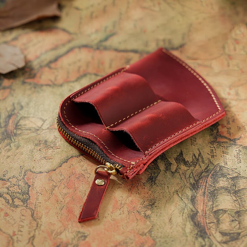 Ultra-Thin Curved Pocket Wallet – Babylon Leather - Babylon LeatherBabylon LeatherAN77-Brown