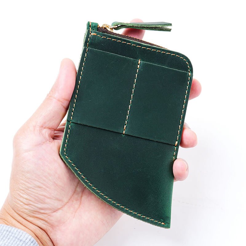 Ultra-Thin Curved Pocket Wallet – Babylon Leather - Babylon LeatherBabylon LeatherAN77-Dark Green
