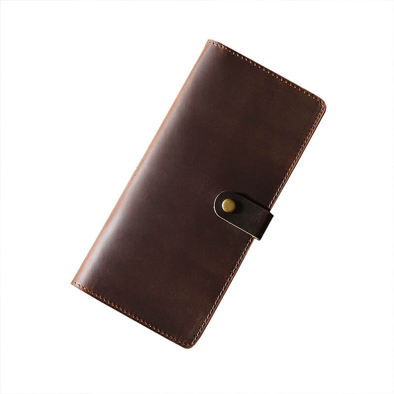 Unisex Long Clutch Wallet – Babylon Leather - Babylon LeatherBabylon LeatherAN51-Brown