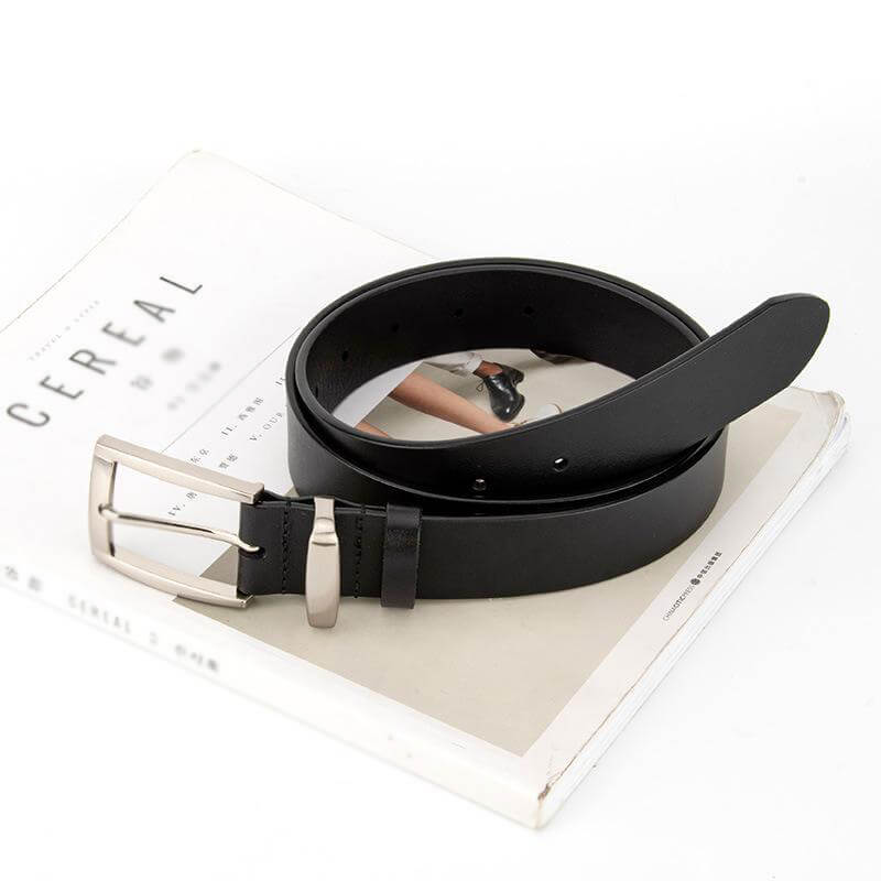 Unisex Top - Grain Cowhide Belt with Smooth Buckle – Babylon Leather - Babylon LeatherBabylon LeatherDJ05-Brown