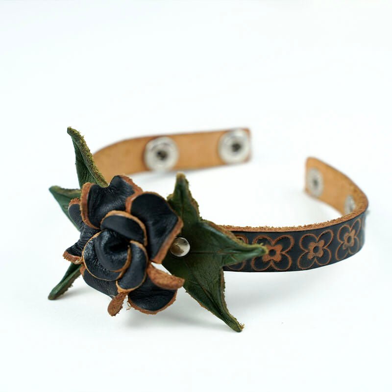 Veg Tanned Leather Bracelet – Babylon Leather - Babylon LeatherBabylon LeatherLL03-Random Color
