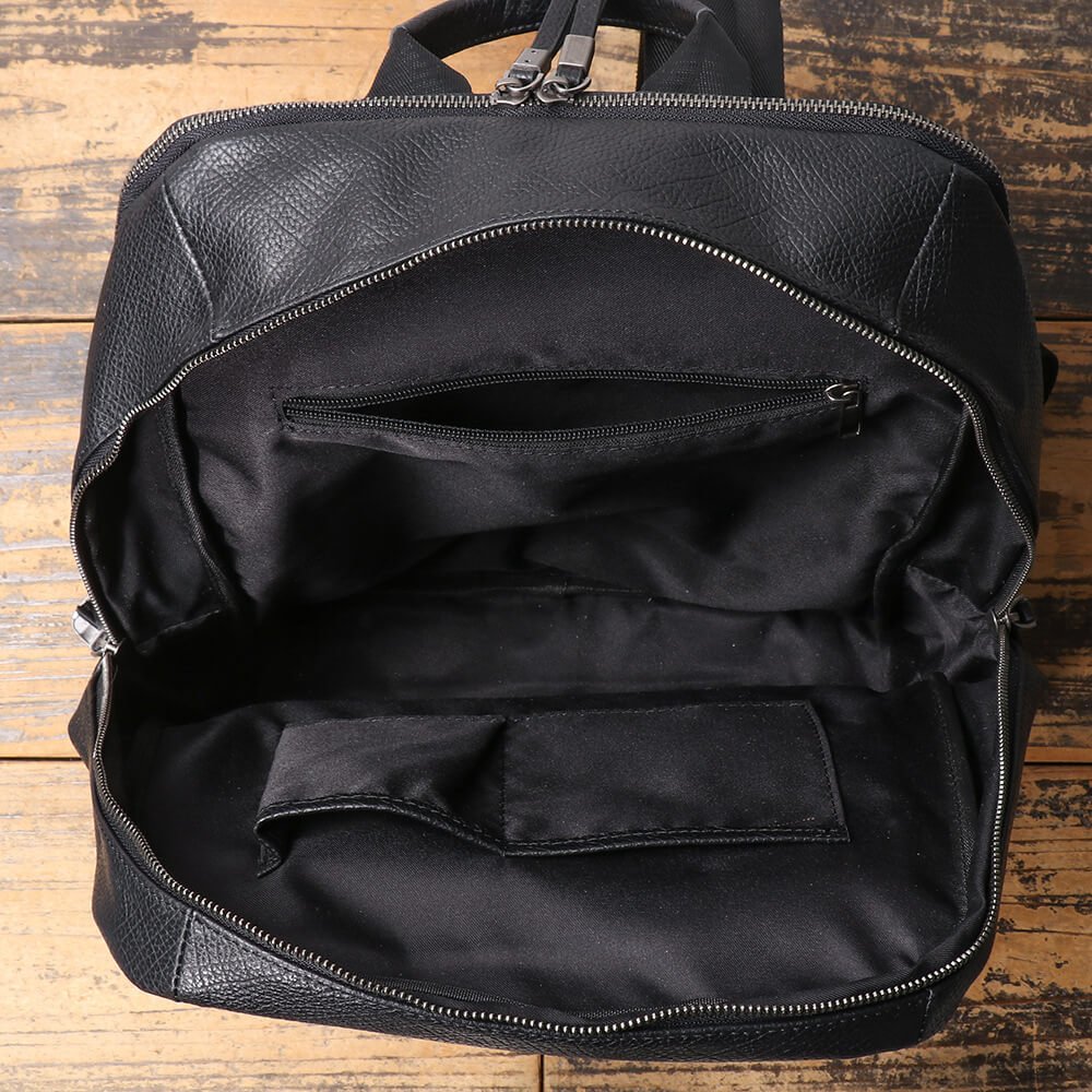 Versatile Top Grain Leather Backpack – Babylon Leather - Babylon LeatherBabylon LeatherLJ007 - Black