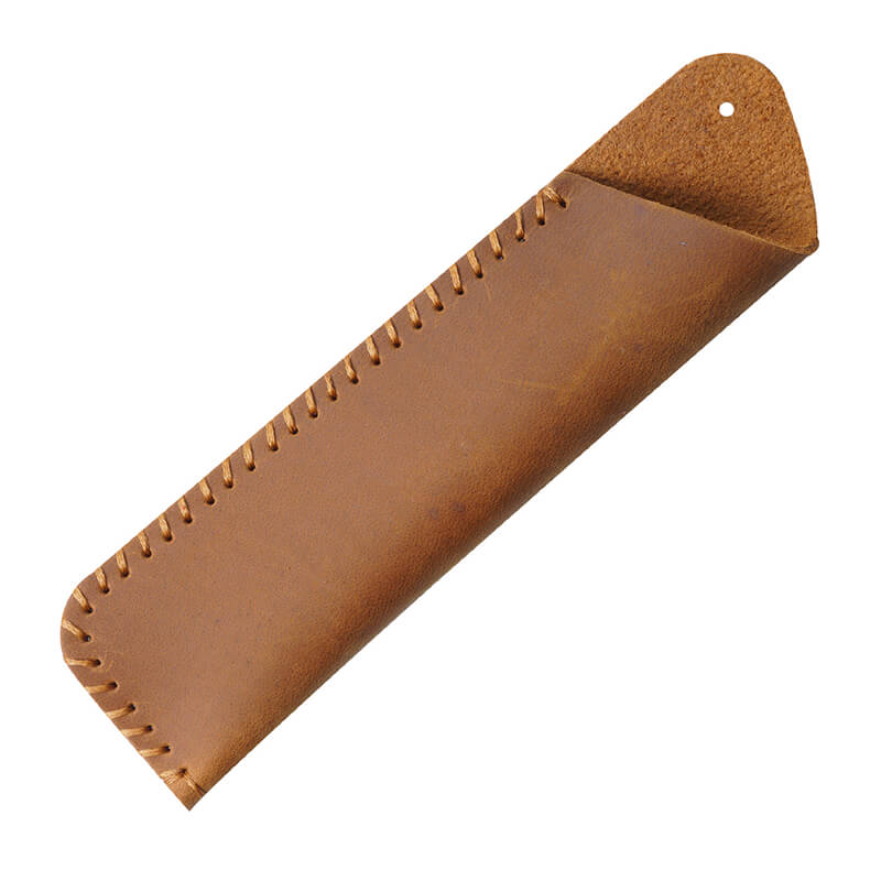 Vintage Single Pen Sleeve – Babylon Leather - Babylon LeatherBabylon LeatherAN22-Brown-Solid Color-2 pcs