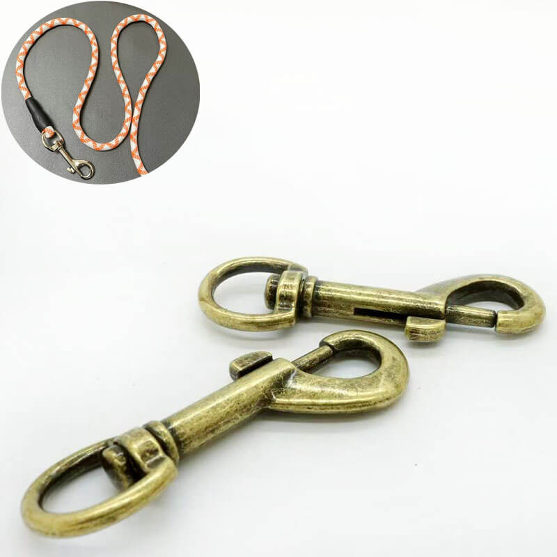 Vintage Swivel Lobster Clasp - Babylon Leather - Babylon LeatherBabylon LeatherJY11-Antique Brass-16mm