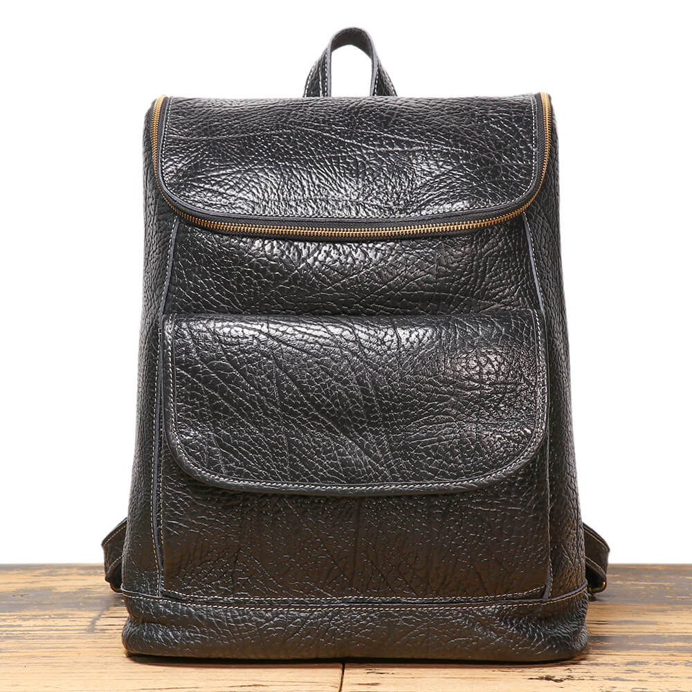 Vintage Top Grain Leather Men’s Backpack – Babylon Leather - Babylon LeatherBabylon LeatherLJ098-Black