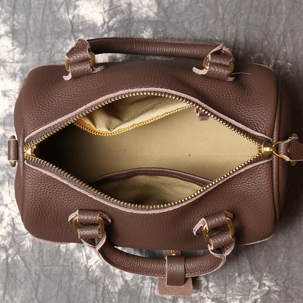 Vintage Top - Grain Leather Satchel Handbag Crossbody Bag – Babylon Leather - Babylon LeatherBabylon LeatherLJ145-Yellow