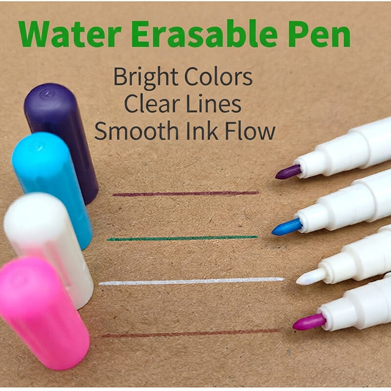 Water Soluble and Air Erasable Fabric Marking Pen Set - Babylon Leather - Babylon LeatherBabylon LeatherPP13-White – 2 Pcs