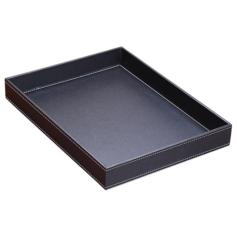 Waterproof Rectangular Serving Tray, 2 Sizes – Babylon Leather - Babylon LeatherBabylon LeatherRH02-Black-Small-Without Holes
