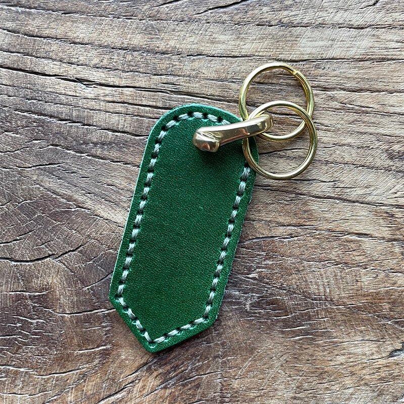 Waxed Leather DIY Keychain Craft Kit – Babylon Leather - Babylon LeatherBabylon LeatherLZ70-Orange-Nubuck Leather