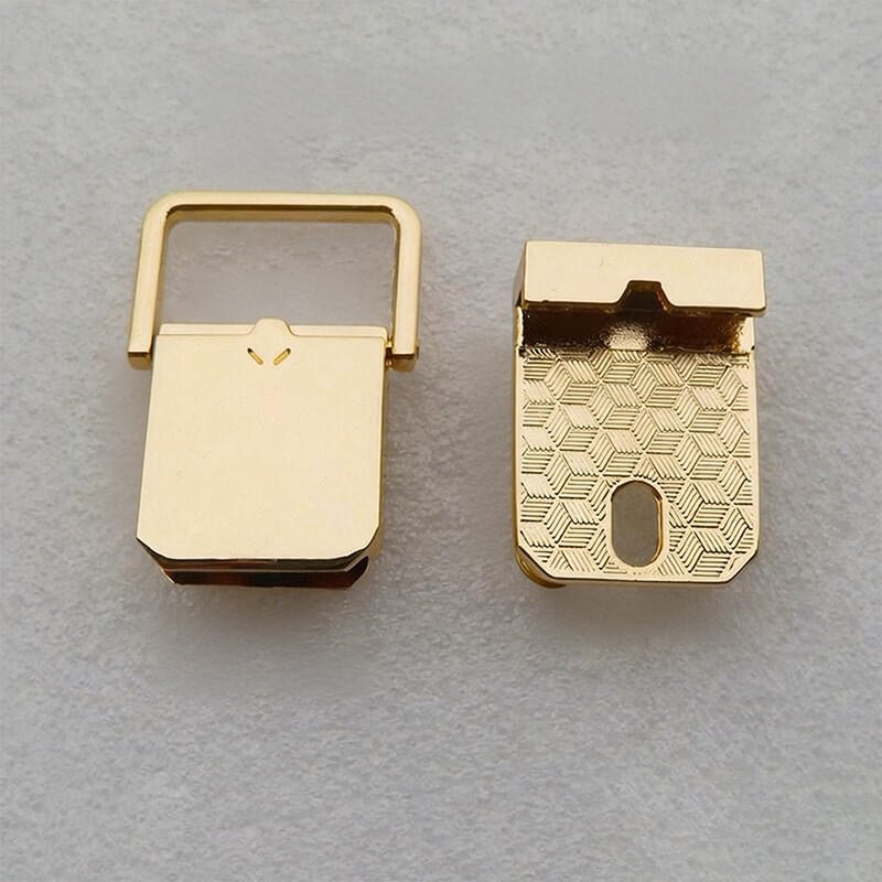 Women’s Bag Magnetic Closure Clasp Magnetically Operated Lock - Babylon LeatherBabylon LeatherMOL-028-Light Gold-C-Magnetic Snap Fastener & Without Chain