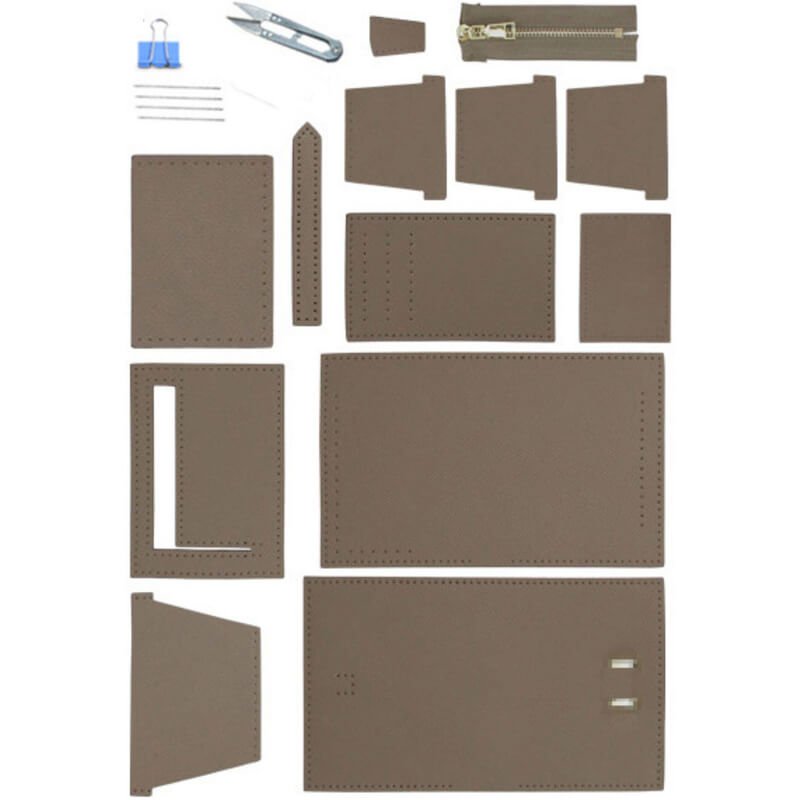 Women’s Leather Short Wallet DIY Kit – Babylon Leather
