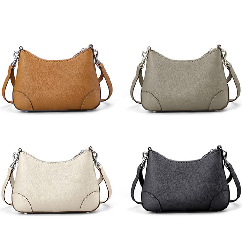 Women’s Leather Structured Hobo Shoulder Bag DIY Kit – Babylon Leather - Babylon LeatherBabylon LeatherSY135-Caramel-Color-Matched