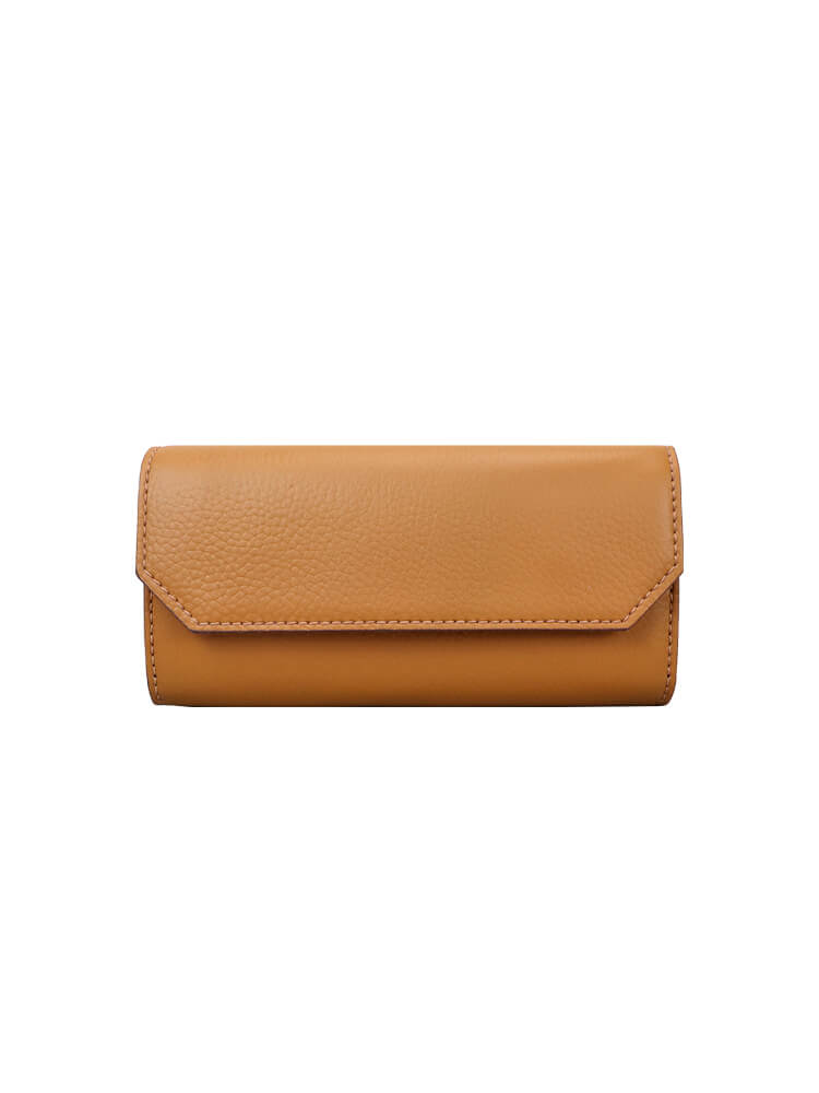 Women’s Long Wallet DIY Kit – Babylon Leather - Babylon LeatherBabylon LeatherSY120-Caramel-Color-Matched