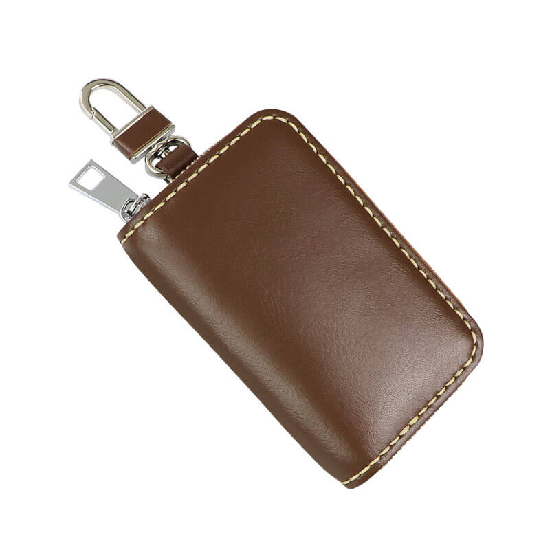 Zipper Pouch Card Holder DIY Kit – Babylon Leather - Babylon LeatherBabylon LeatherSY81 - Brown - Beige